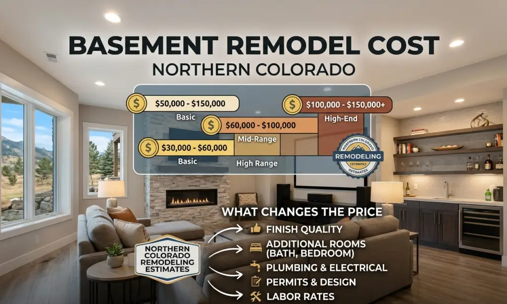 Basement Remodel Cost Northern Colorado